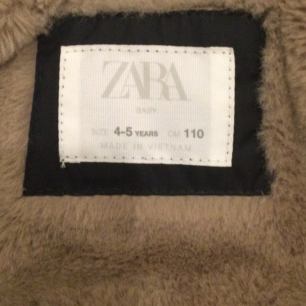 ZARA Quilted Black Parker - Picture 3 of 6